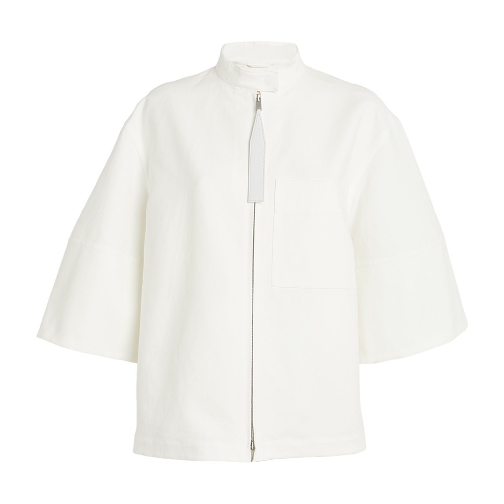 JIL SANDER
Oversized Zip-Up Overshirt